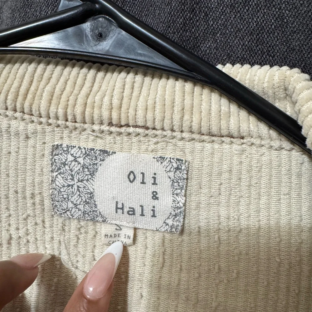 Oli & Hali Multicolor Corduroy Utility Jacket - Picture 5 of 6